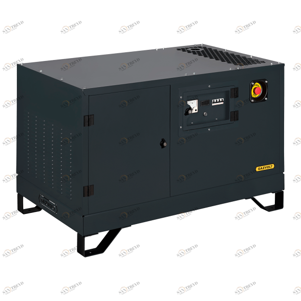 Газовый генератор Gazvolt Pro 12000 Т Neva 06 в кожухе sun-id-1035235