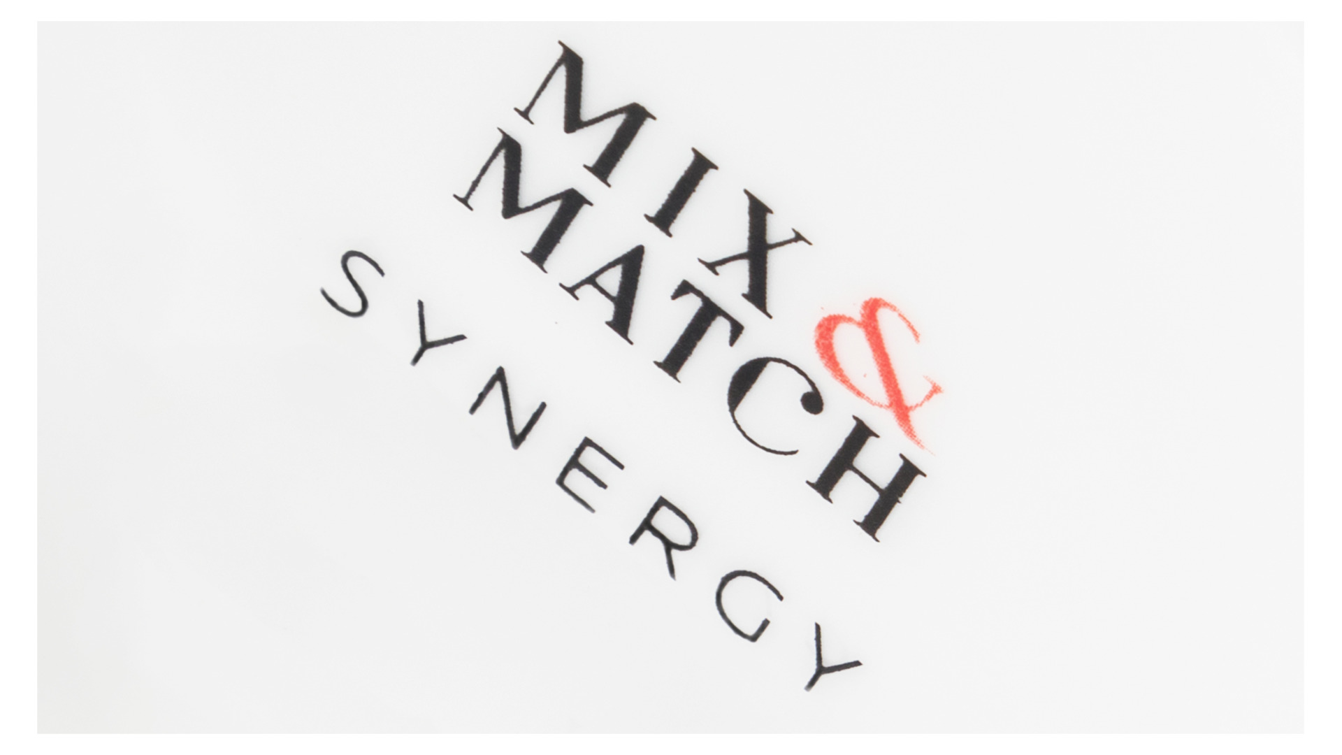 10658033 Mix&Match Чашка кофейная с блюдцем Mix&Match Синергия 100мл, фарфор (черная смородина) Фарфор костяной  - Вид №4