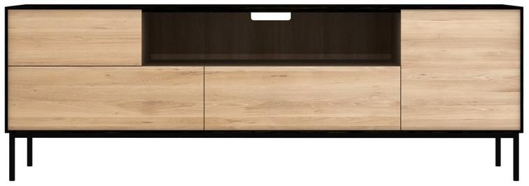 Ethnicraft Тумба под ТВ из дуба Oak blackbird 051473 - Вид №2