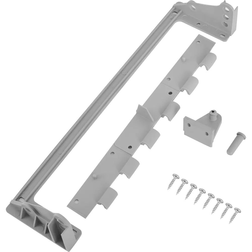 Контейнер мусорный 10 л пластик цвет серый Jet STLM-2140133 - Вид №6
