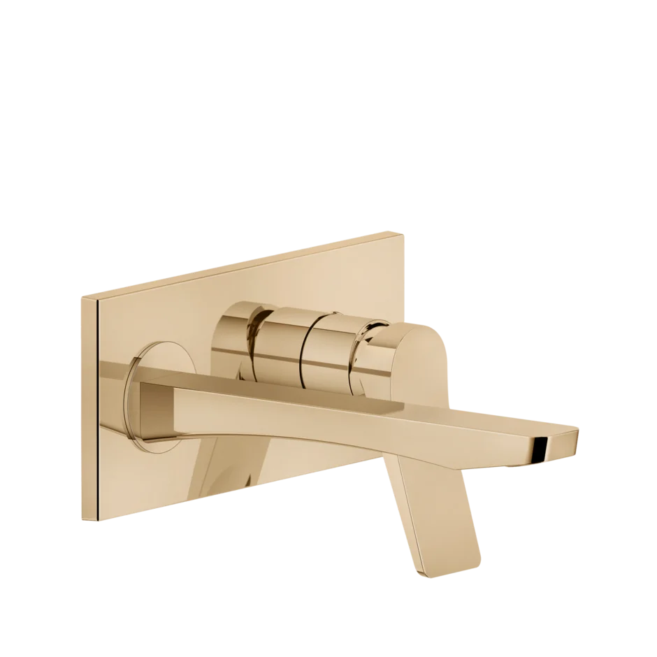 Смеситель для умывальника 59089 735 Gessi Rilievo ТЕПЛАЯ БРОНЗА PVD 59089735