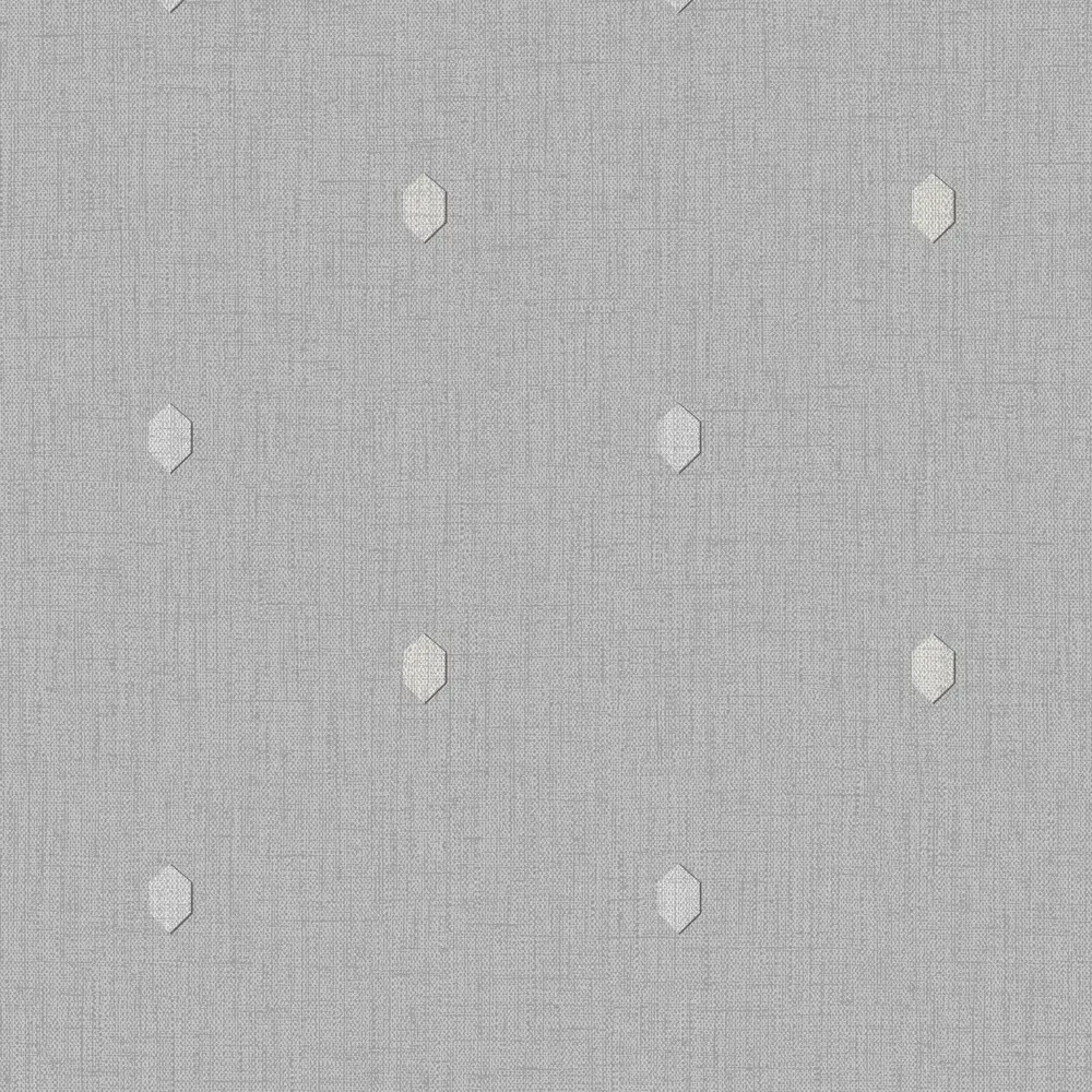 Обои флизелиновые Wallsecret Поло светло-серые 1.06 м 9190-23 89465839 STLM-2159634 - Вид №1