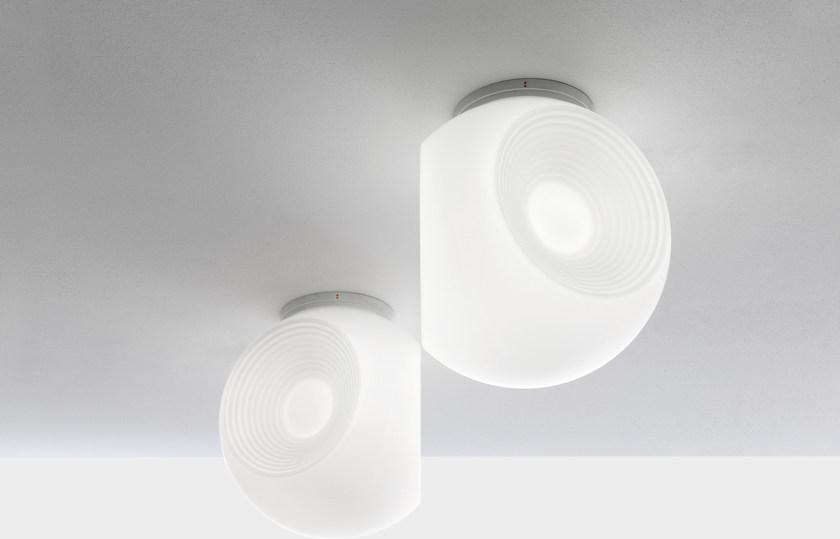 Fabbian Люминесцентный потолочный светильник из дутого стекла Eyes sun-id-1421910 - Вид №1