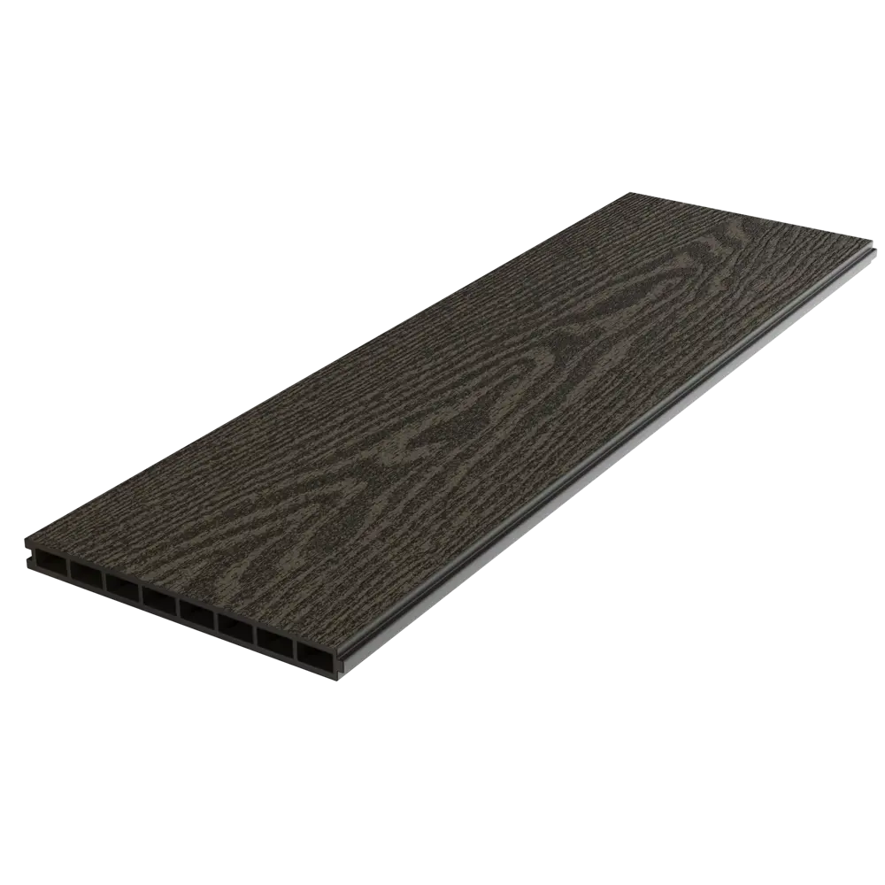 Holzhof Заборная доска ДПК венге 25x285x3000 мм - стиль и долговечность 89357797 STLM-1013285 - Вид №1