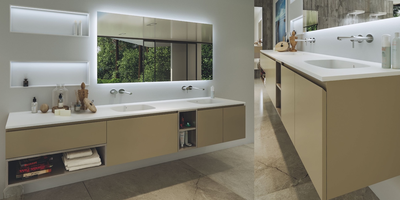 Moma Design Зеркало настенное с подсветкой 2000х700 Mirr Led Slim MIRRLEDSLIM20070 - Вид №2