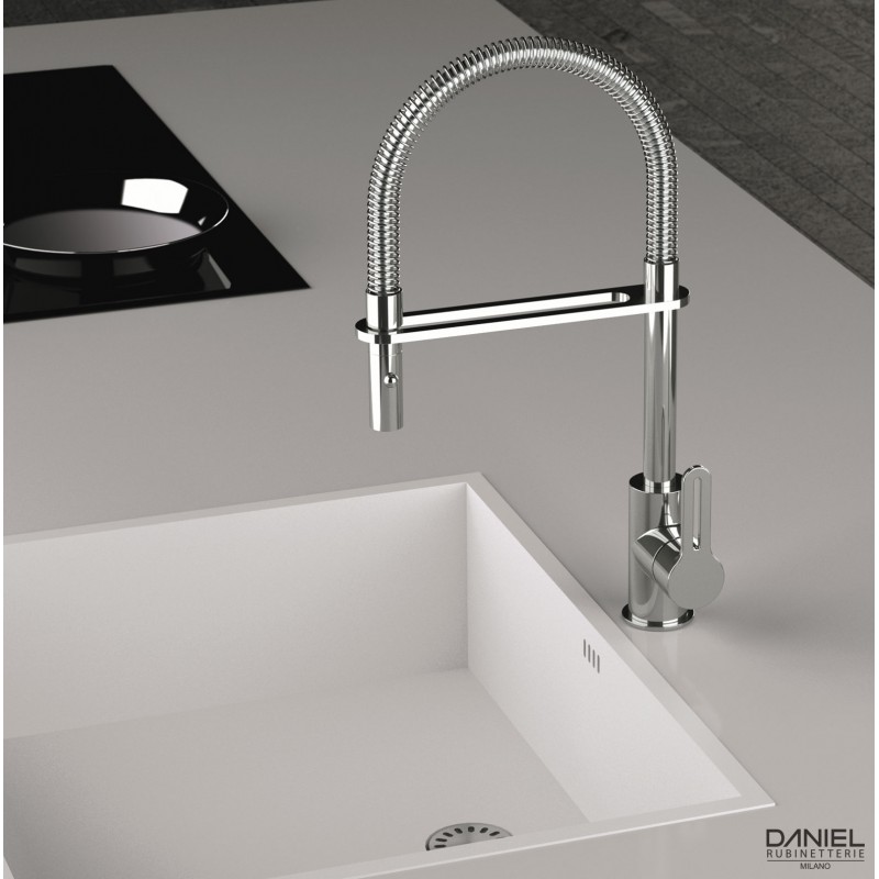 SR244 Смеситель для мойки DANIEL RUBINETTERIE  - Вид №1