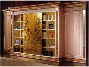 Книжный шкаф Orchidea BUSNELLI ADAMO 3760 + 3761