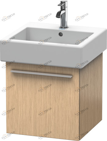 XL604301212 X-Large Тумбочка подвесная Дуб брашированный, натуральный шпон Duravit