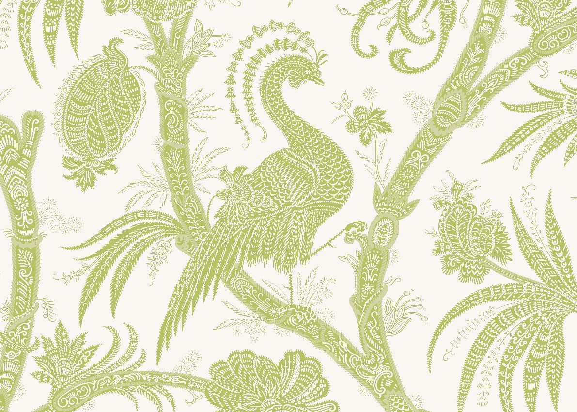 Цветочные узоры нетканые обои Jannelli&Volpi SCALAMANDRÉ ARCH-00031196 - Вид №4