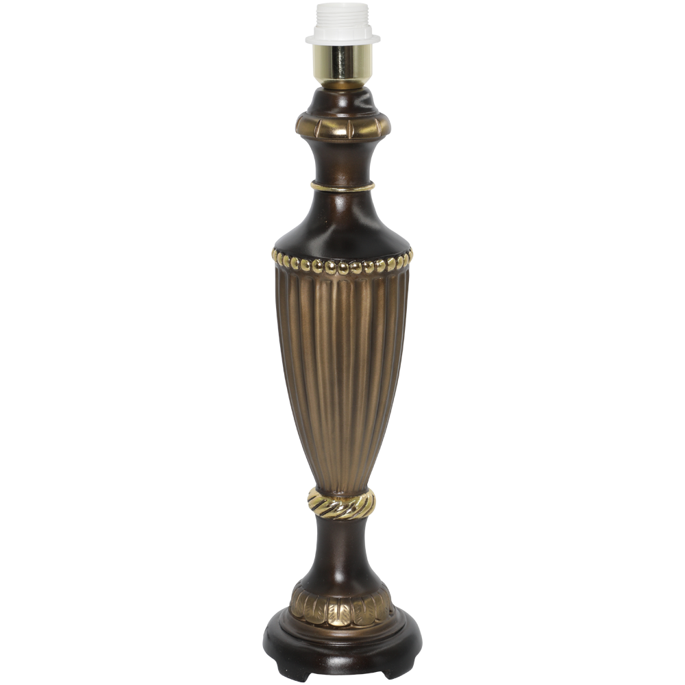 32004 Основание к светильнику Ваза ребристая Бронза BOGACHO 4627138210574 - Вид №1