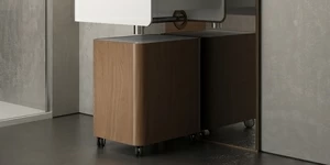 Тумба-табурет на колесиках Olympia Ceramica Beauty