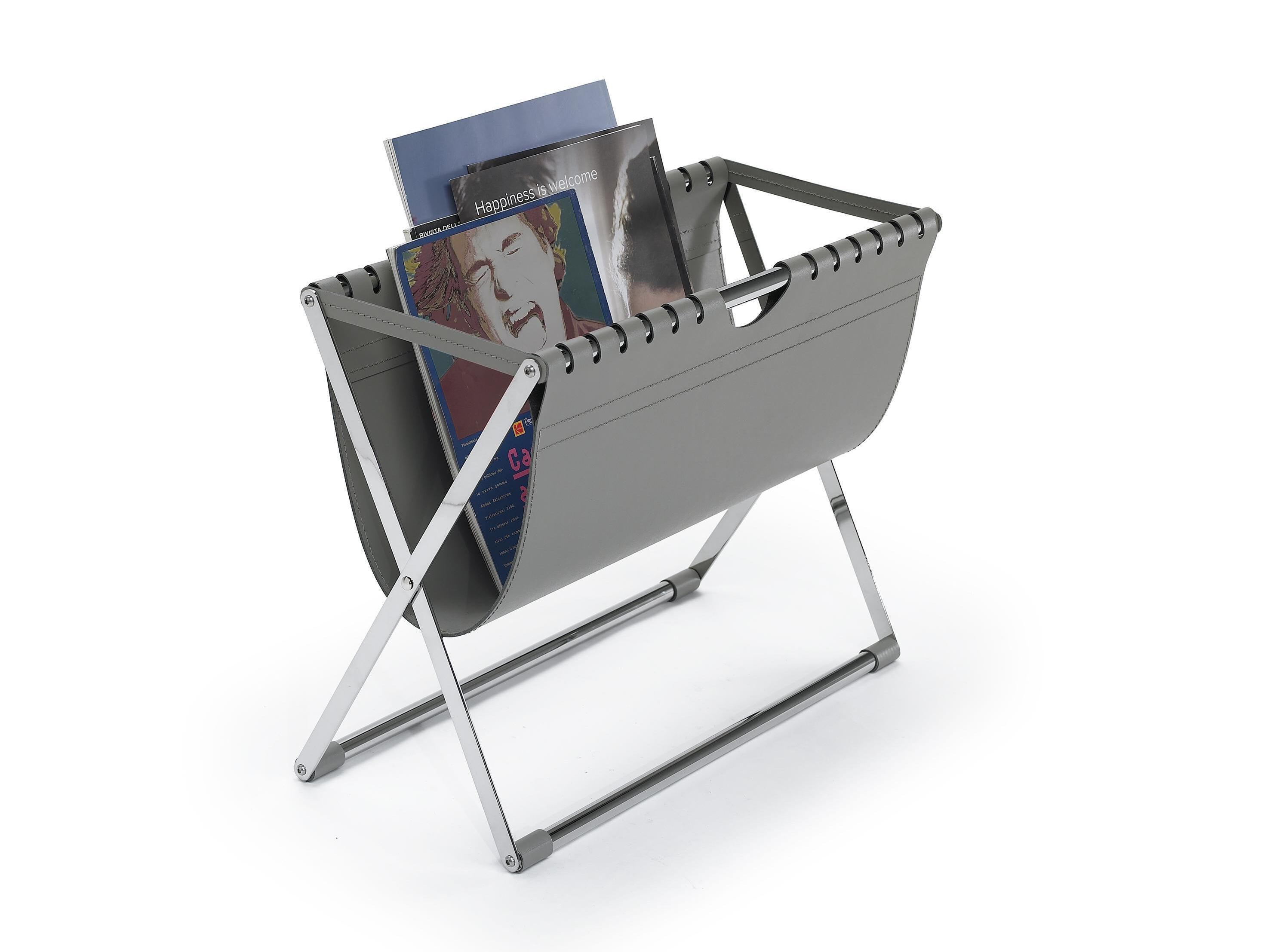 Держатель журнала из регенерированной кожи Natuzzi Italia SWING ARCH-00146224