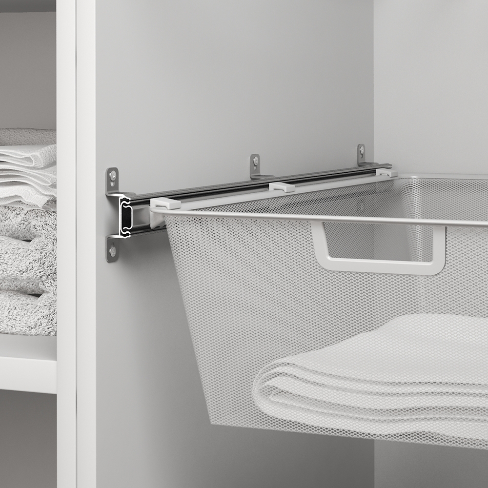 Мелкосеточная корзина , 643х555х185 мм, белый LJPS0619 Public Steel Россия  - Вид №2