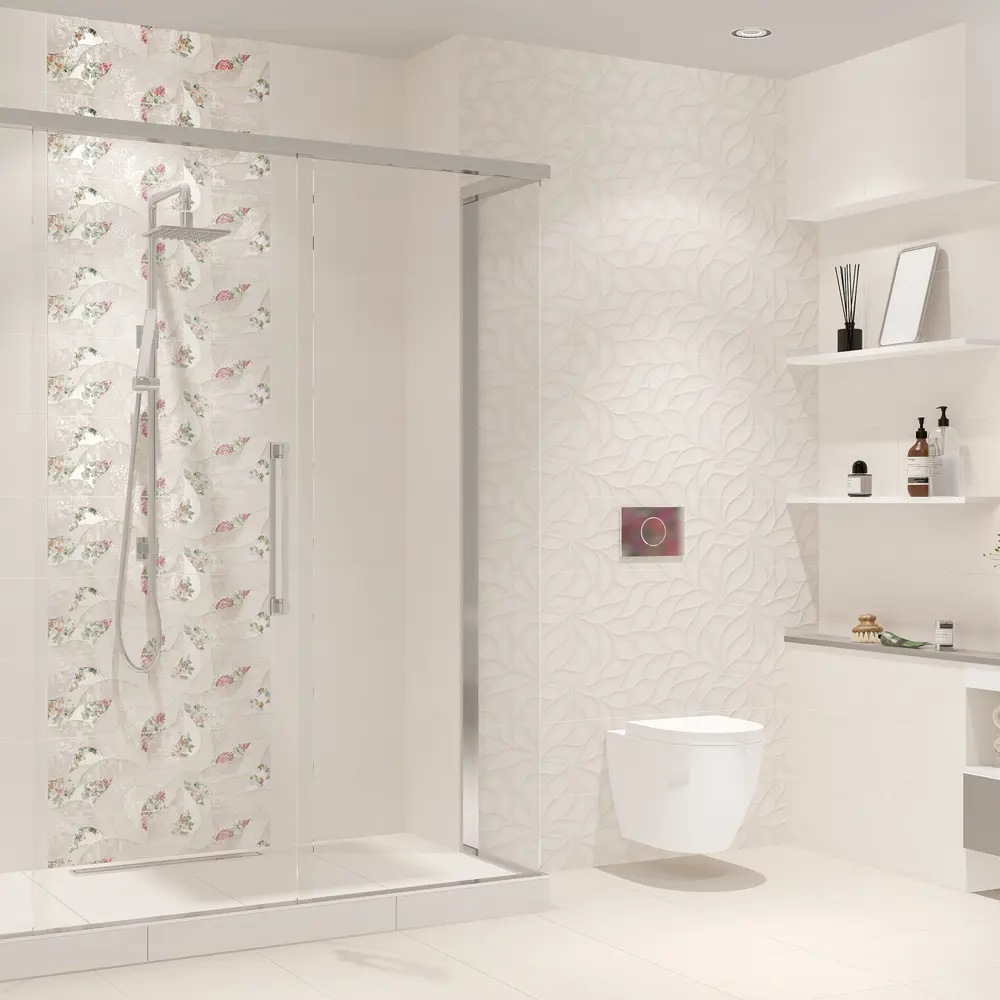 Плитка настенная Malwiya Милк Stru 24.2x70 см 1.02 м² цвет белый 82826305 STLM-2009471 Santreyd - Вид №4