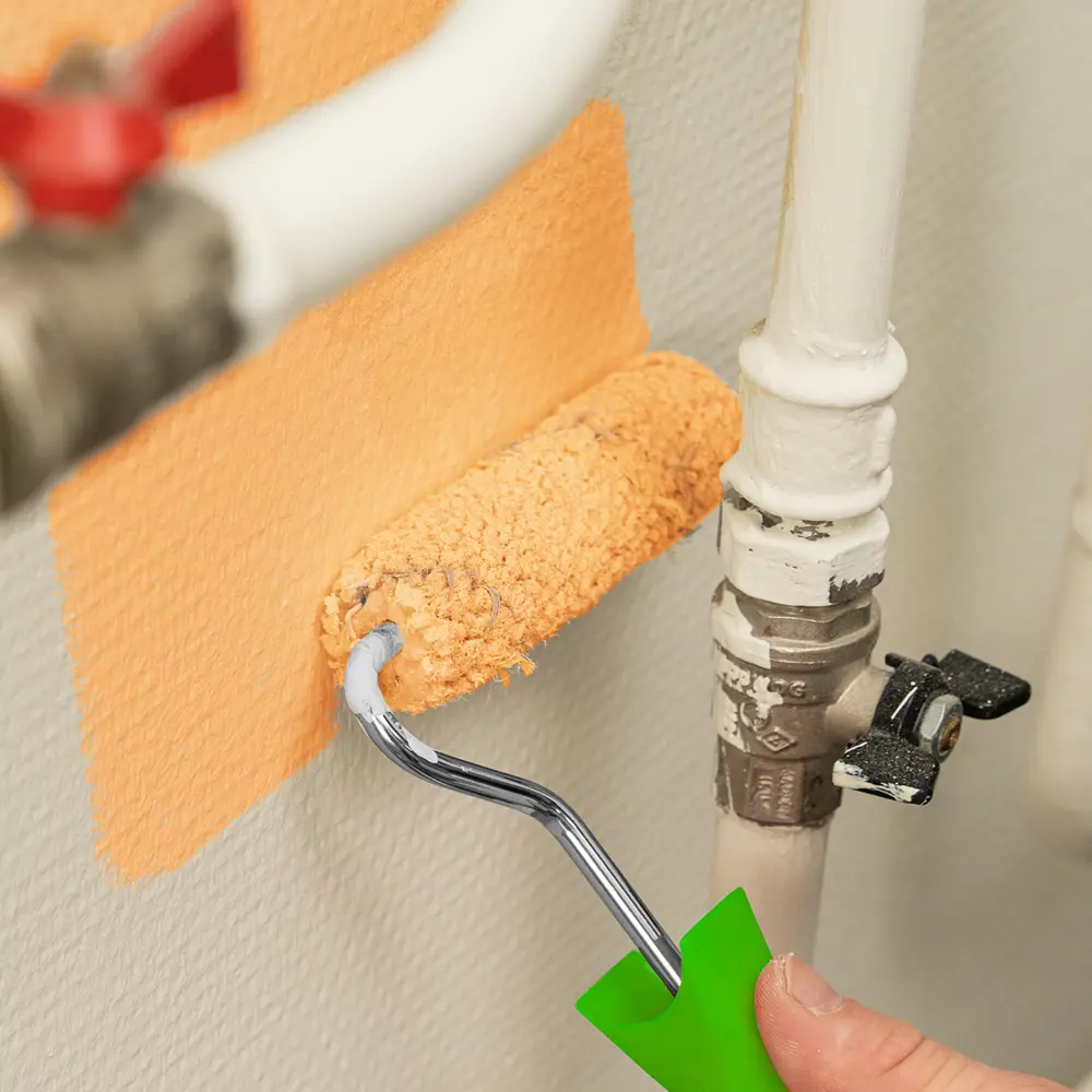 Валик сменный для водных красок 110 мм Сибртех ворс 12 мм полиэстер под бюгель 6 мм STLM-2073107 - Вид №5