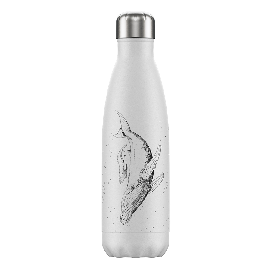 B500SLWHA Термос sea life, whale, 500 мл Chilly's Bottles 