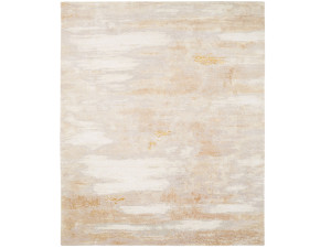 Прямоугольный ковер ручной работы из шерсти и шелка