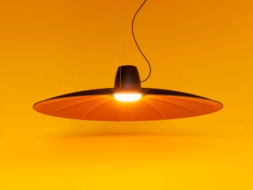 Martinelli Luce Подвесной светильник из акустической ткани с диммером  21001/dim  - Вид №3