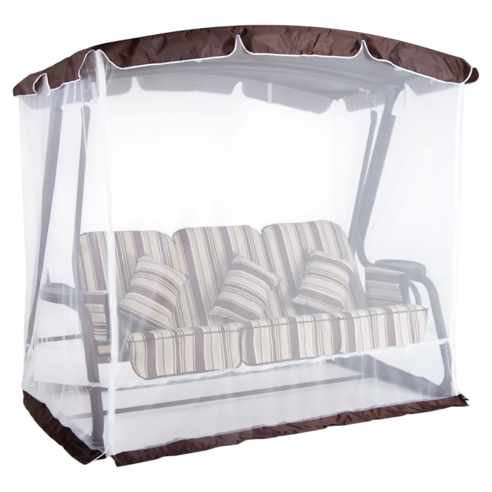 Качели садовые Emmi 3-х местные шоколадный Santreyd Качели садовые 3-х местные STLM-2193499 - Вид №6