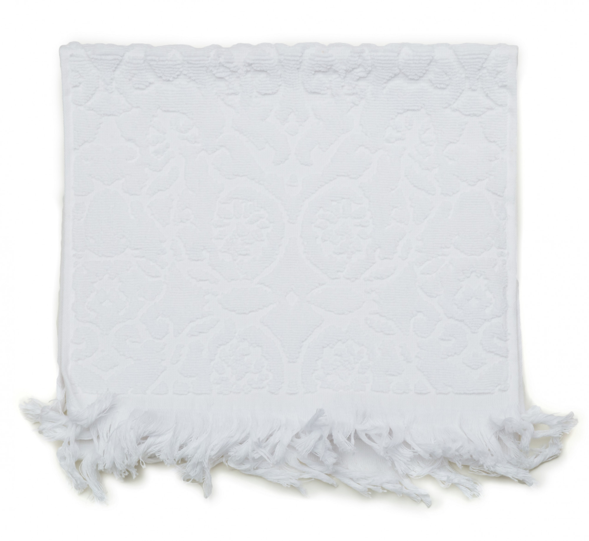 PR_BL_30 Полотенце Princess blanc белый 30/50 хлопок 550 гр/м2 Blanc des Vosges Santreyd 