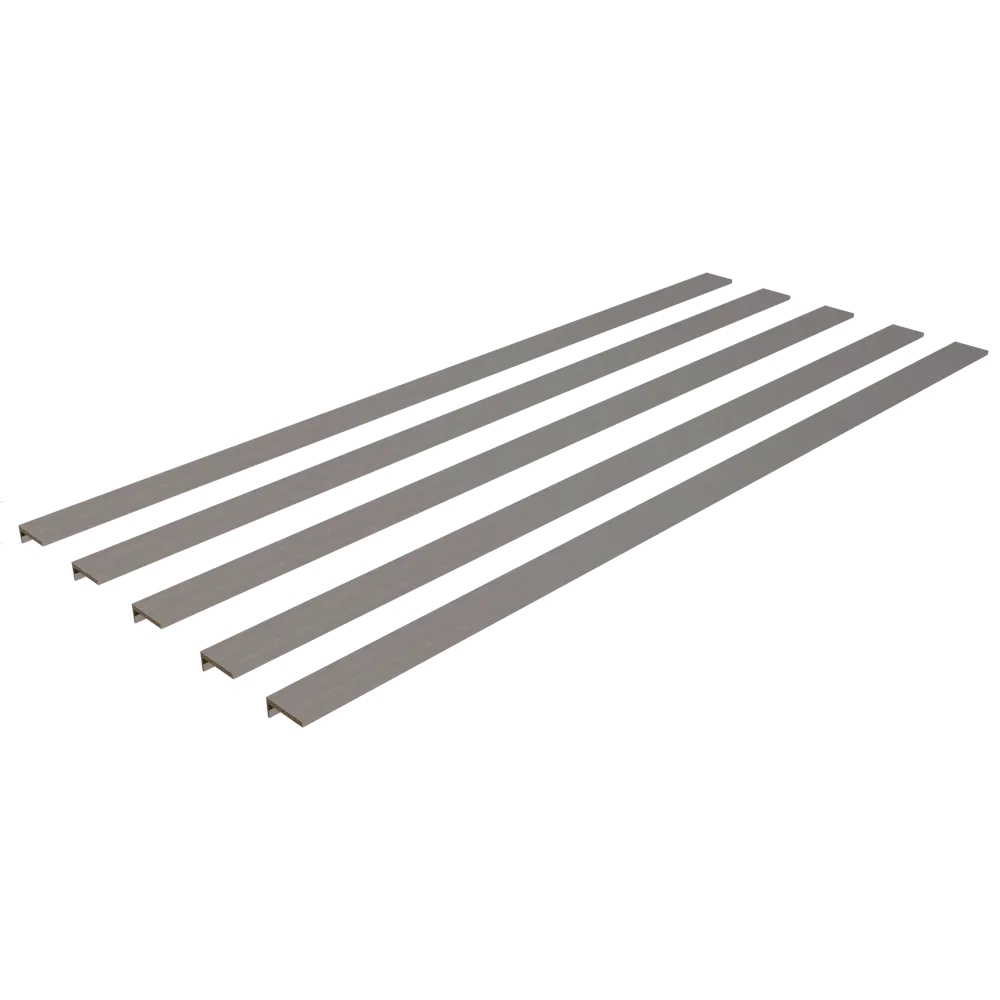 Телескопический наличник PORTIKA Альпика 2450x100x8 мм цвет Графит Вуд 88914962 STLM-0895571 - Вид №1