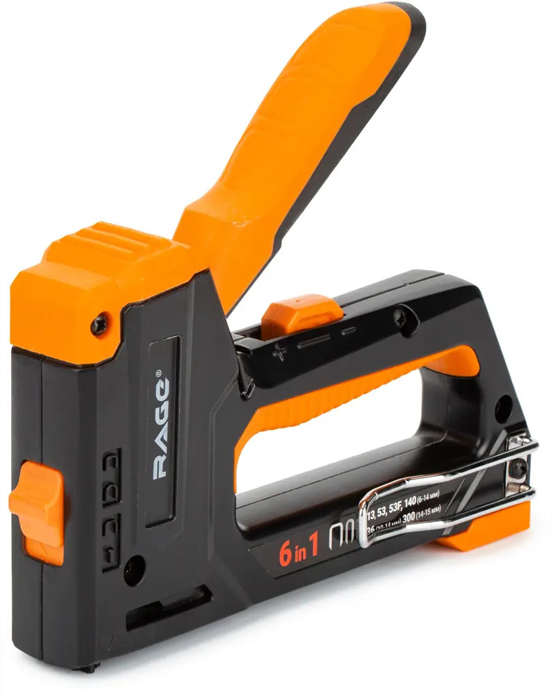 Профессиональный степлер RAGE 6в1 с регулировкой силы удара 87681476