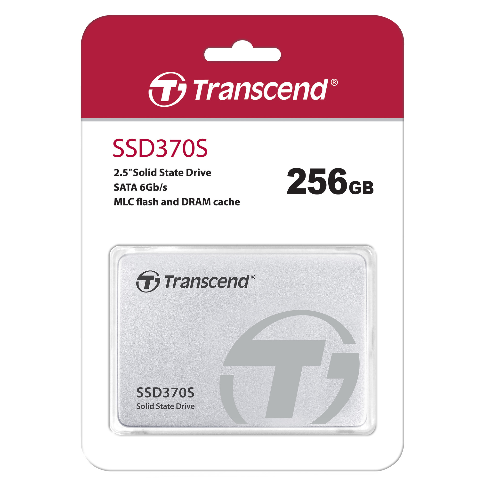 TS256GSSD370S 256gb ssd, 2.5", mlc, ts6500, 128mb ddr3, (advanced power shield, devsleep mode) new package Transcend Santreyd  - Вид №6