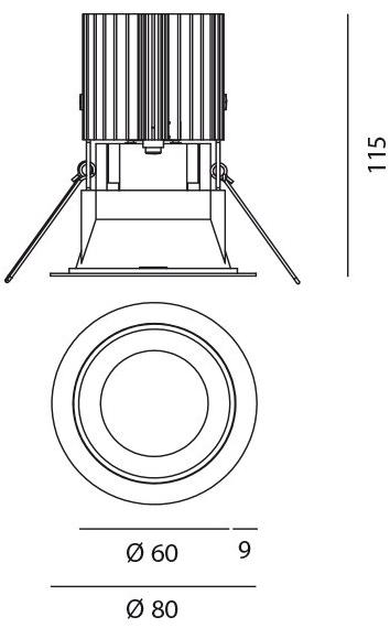 Artemide Круглый светодиодный точечный светильник из алюминия sun-id-1469968 - Вид №6