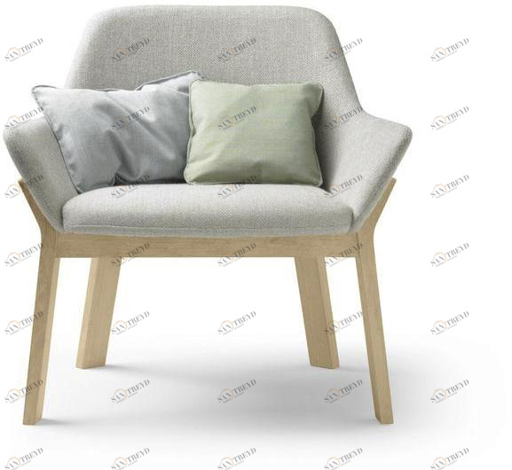 ALKI Кресло из ткани с подлокотниками Koila sun-id-1453148