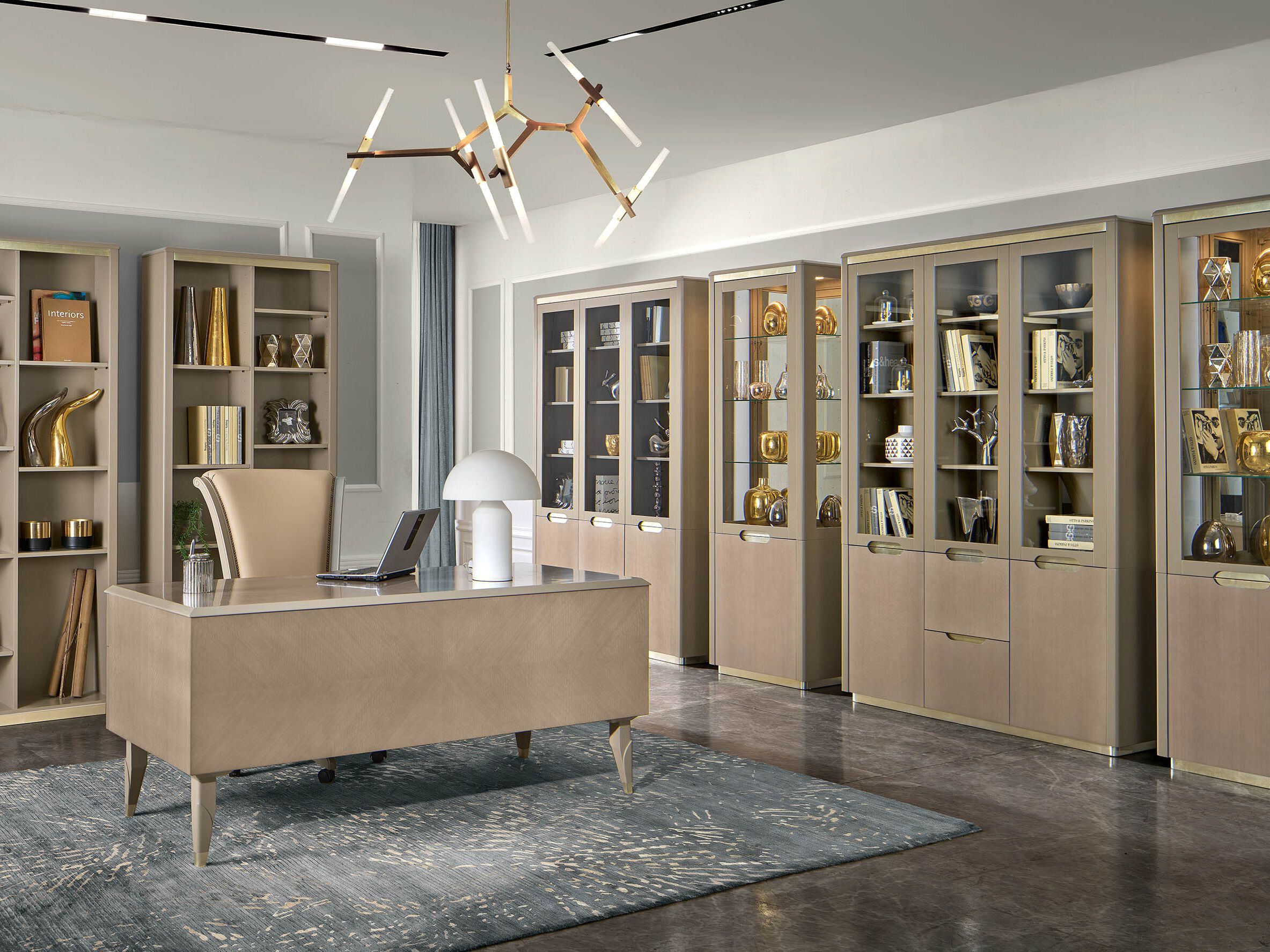 Деревянный книжный шкаф с дверцами GUERRA VANNI Studio Privè ARCH-00030572 - Вид №2