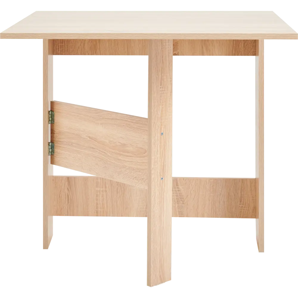 Стол-книжка раскладной 23.2-163x80x75 см прямоугольный ДСП цвет сонома Santreyd STLM-2021999 - Вид №5