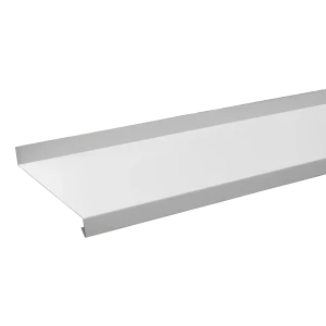 Отлив оцинкованный 160x2000 мм белый 13764173 STLM-2092246