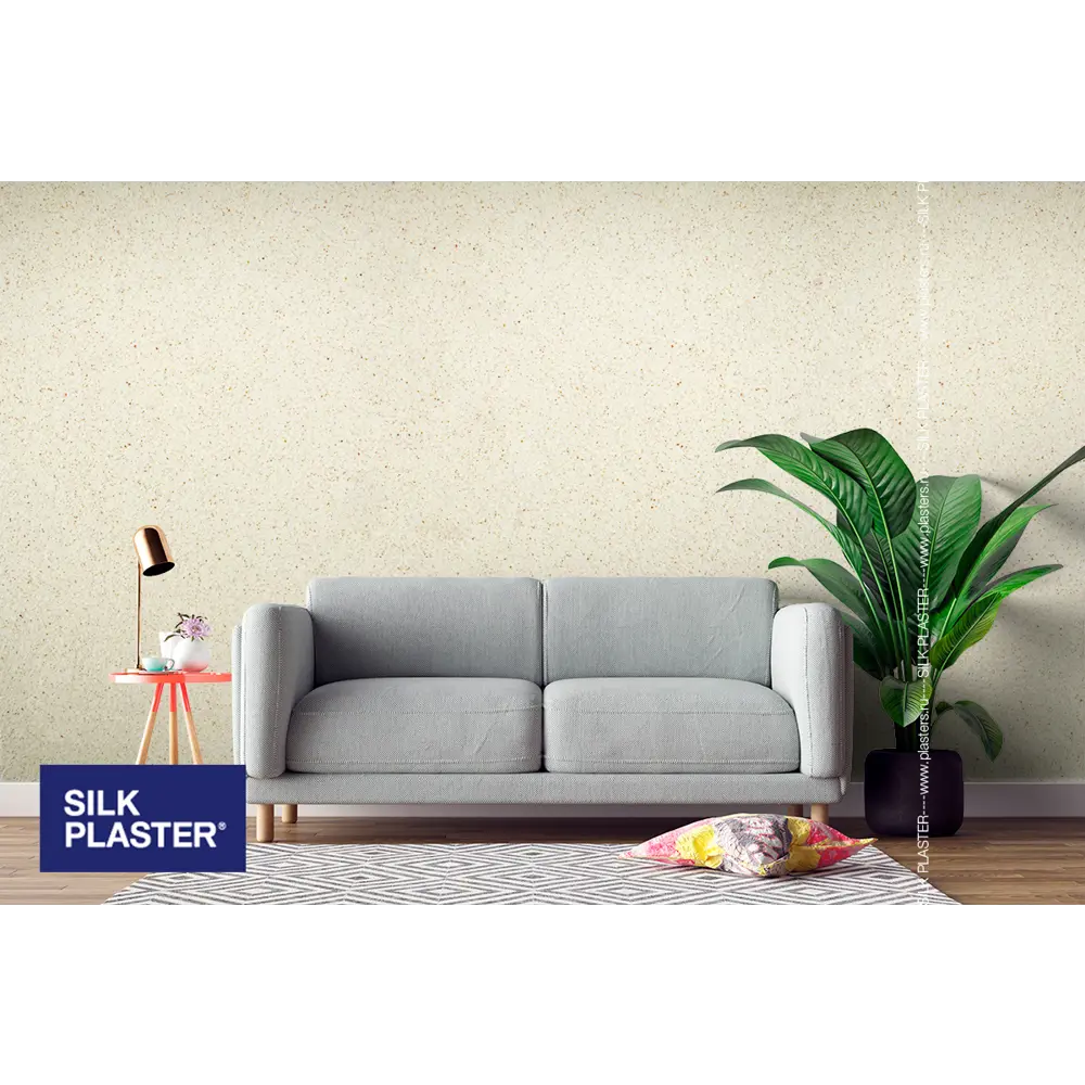 Жидкие обои Silk Plaster Absolute А153 0.87 кг цвет крем-брюле STLM-2073403 - Вид №3