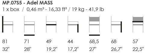 Fenabel Кресло из ткани или экокожи с подлокотниками Adel sun-id-1435192 - Вид №4