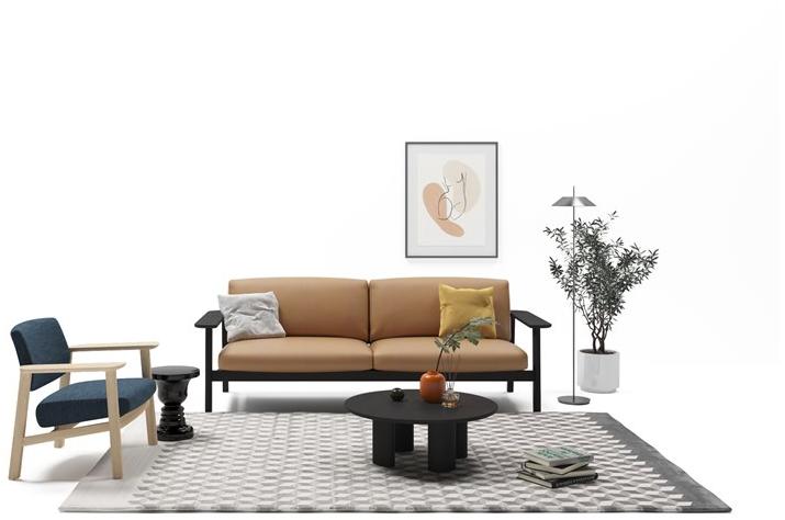 Grado Design Кресло с подлокотниками из дерева и ткани  Wid-ch-lg  - Вид №9