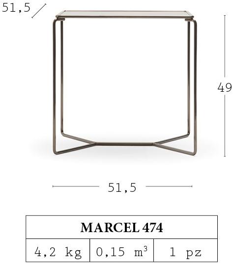 Billiani Маленький стол Marcel sun-id-1464146 - Вид №13