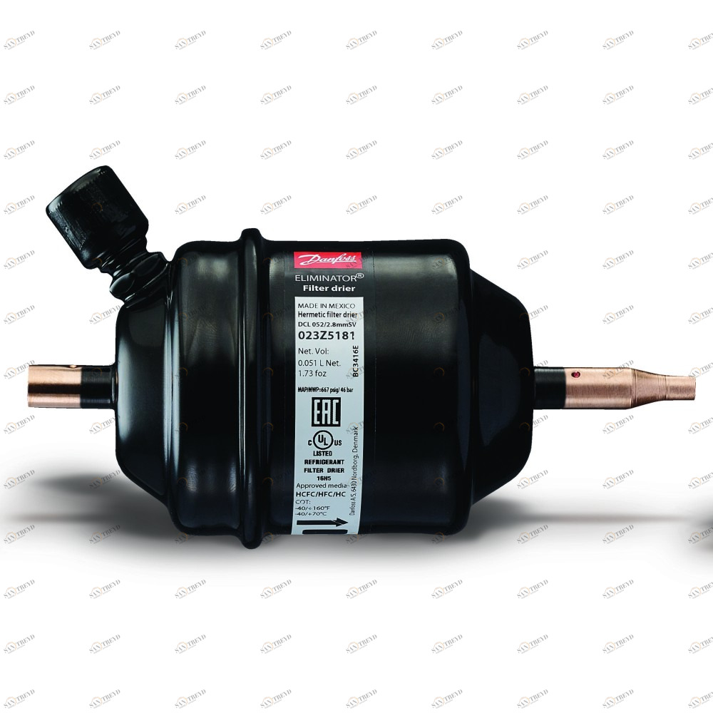 DANFOSS 023Z0103 - Герметичный фильтр-осушитель, DCL 