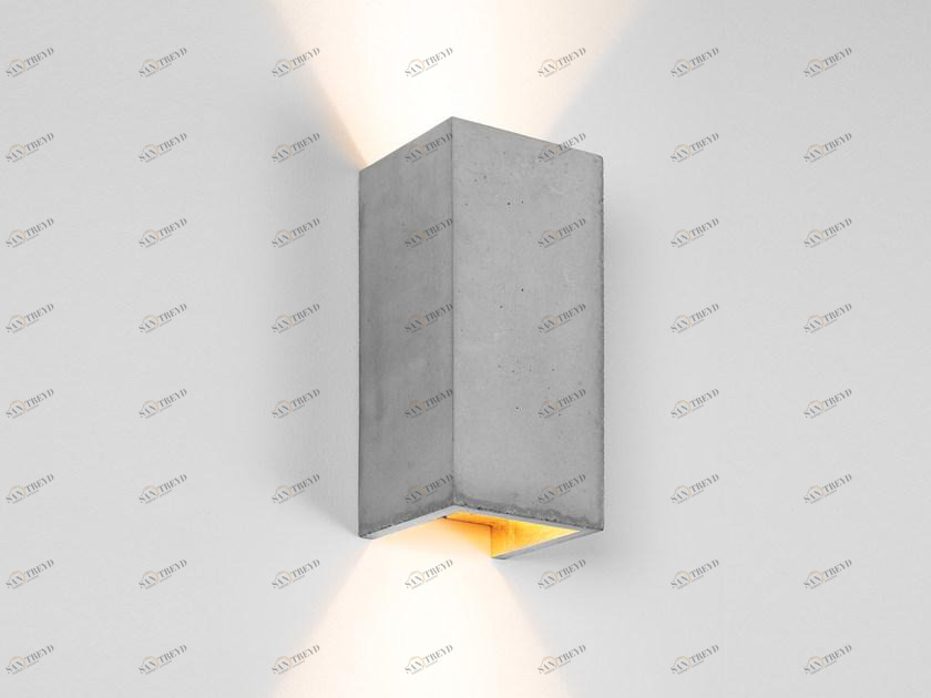 GANTlights Бетонный настенный светильник B sun-id-1353554