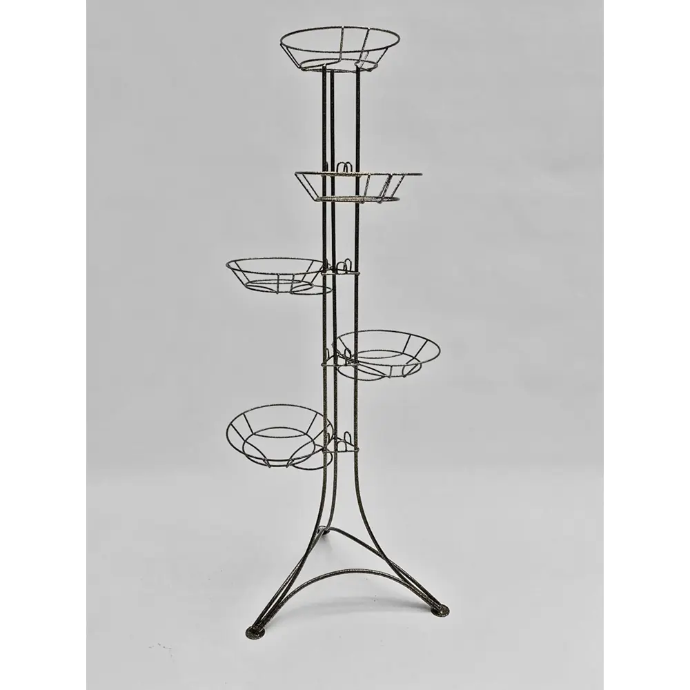 Santreyd Ирис-3 — кованая стойка для цветов с тремя уровнями 89210054 STLM-0953962