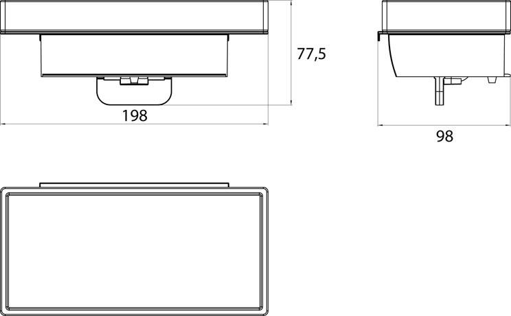 Emco Bad Дозатор для мыла из матового стекла Liasion 1821 000 04 - Вид №3