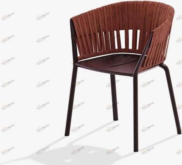 FAST Садовый стул из алюминия и ткани с подлокотниками Ria 7601 - 7602