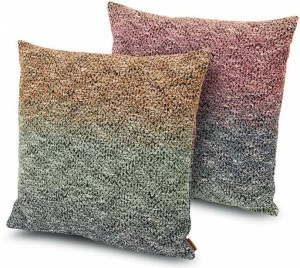 MissoniHome Подушка из жаккардовой ткани Shades stripes