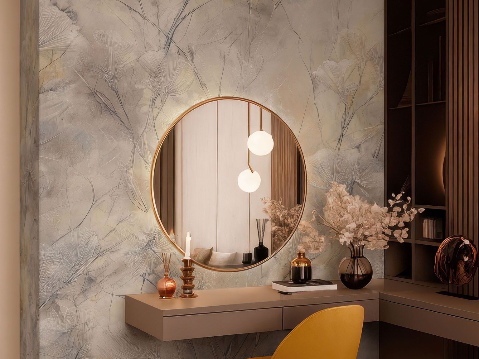 Обои с цветочными мотивами Rimura 2025 ARCH-00117135