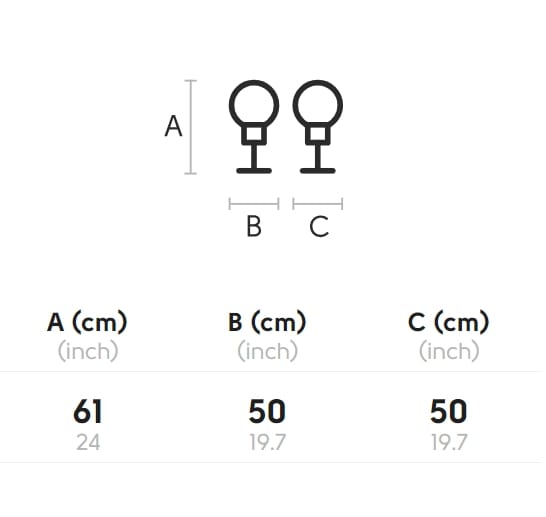 Настольная лампа с кожаной подставкой Midj кружка ARCH-00048468 - Вид №2