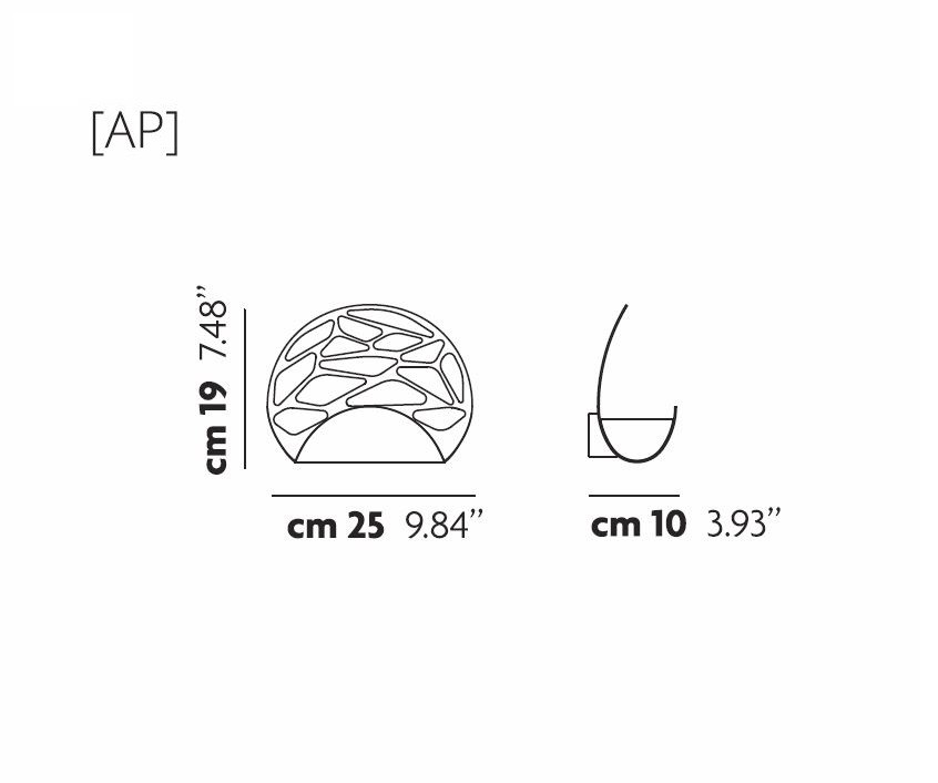 Studio Italia Design Kelly AP BK бра 105021 - Вид №4