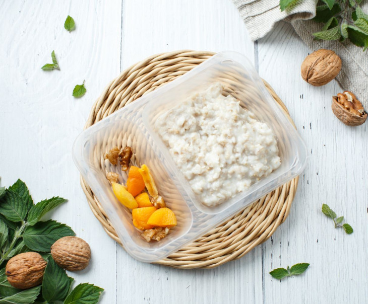 6839 Каша овсяная с курагой и грецкими орехами Вкусляндия  - Вид №2