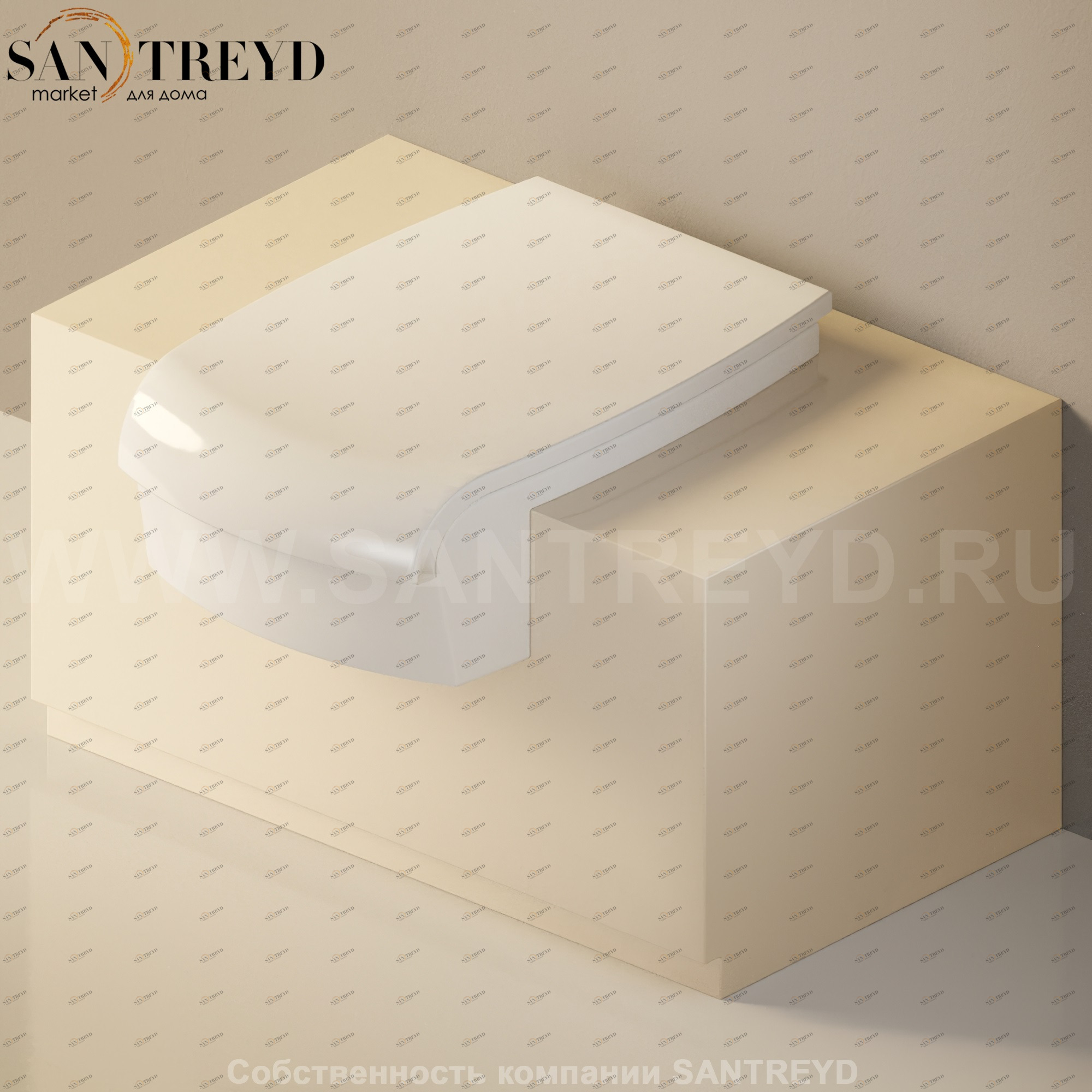 Flaminia UNA Консоль для унитаза или биде от 75 до 135 см бежевая UNA75WB.1015 Ceramica Flaminia UNA75WB1015