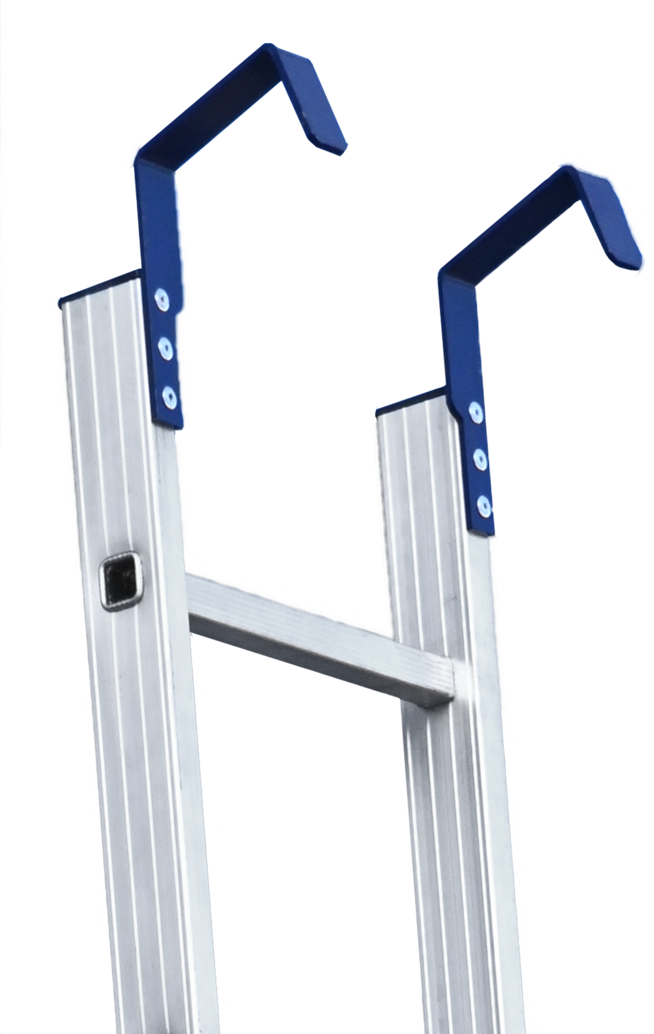 Лестница НН1 5111 алюминиевая 1х11 Алюмет с крюками