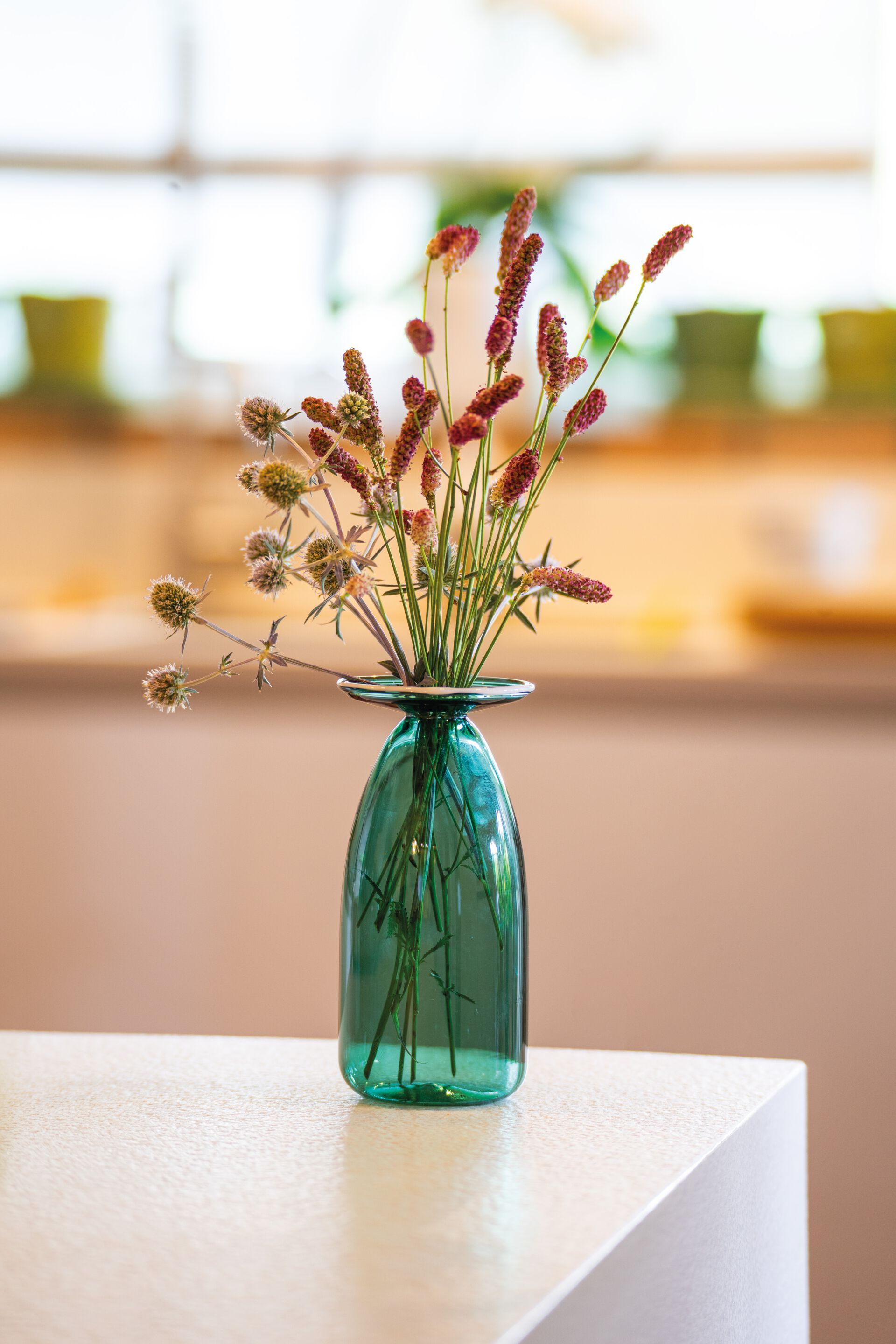 ВАЗа ручной работы из боросиликатного стекла Zafferano цветок ARCH-00110416 - Вид №9