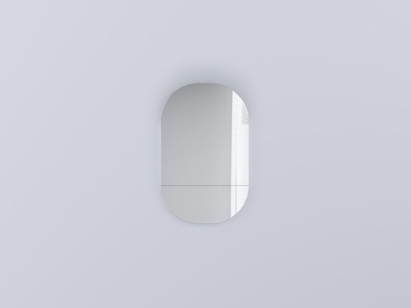 SPEOL-NSA Eos: Зеркало овальное со светодиодной подсветкой (без Выключатель) cielo Arcadia Ceramica Cielo 